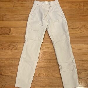 Tan skinny dress pants from H&M